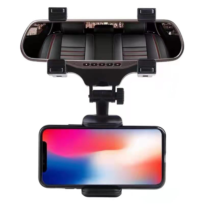 Retrovisor Turbo 360° - Suporte Automático para Celular em Carros e Caminhões!